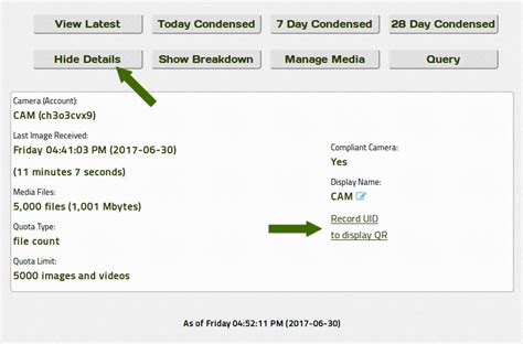 UID In-Camera 的图像结果