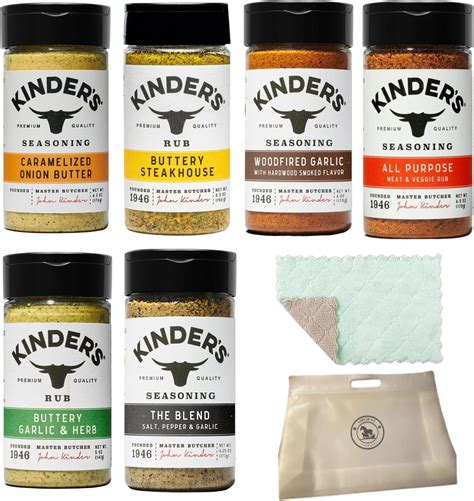 Amazon.com: KINDER'S Roasted Garlic Brown Butter Seasoning (9 Ounce)