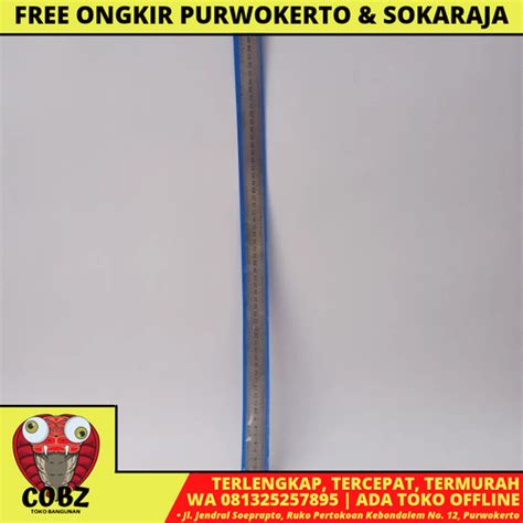 Jual 60 CM / NM Penggaris Mistar Alat Ukur Panjang Ruler Plat Besi ...