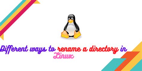 Image result for Rename Linux Directory Commands Tutorial Point