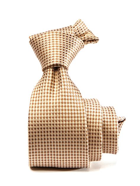 Buy Campania Structure Solid Dark Beige Silk Tie | Zodiac – Zodiac ...