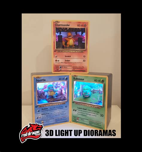 I make these 3D Pokemon Card Dioramas. : r/booknooks