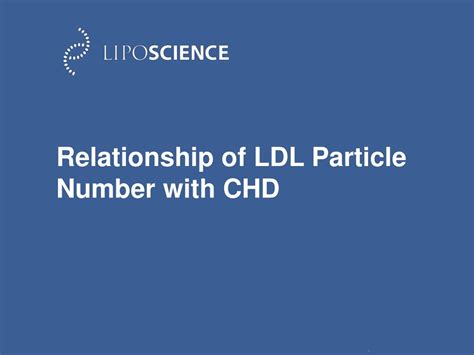 PPT - Unlocking the Mystery of LDL Particle Number in Cardiovascular ...