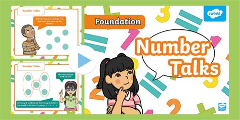 Foundation Number Talks PowerPoint