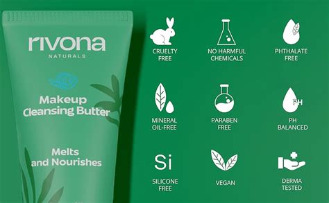 Buy Rivona Naturals Makeup Cleansing Butter | Coconut Oil + Jojoba Oil ...