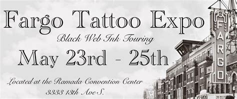 Fargo Tattoo Expo 2025, 3333 13th ave s, Fargo, ND, 23 May to 25 May ...