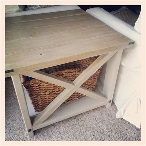 Image result for Rustic X End Table