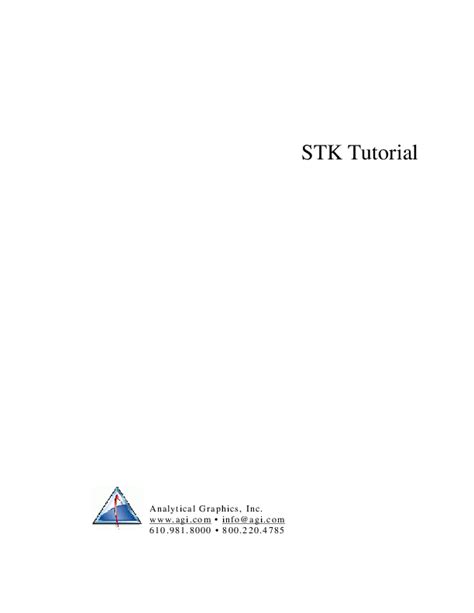 Image result for STK Level 1 Certification Tutorial