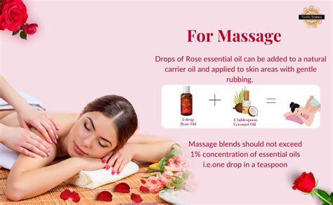 Exotic Aromas Rose Essential Oil (15Ml + 15Ml) Pack of 2 : Amazon.in ...