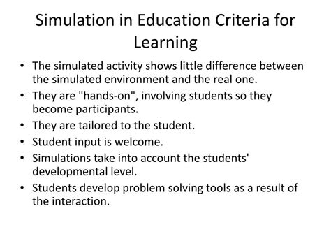 Computer Simulation in Education and Training 的图像结果