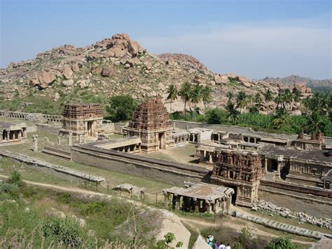 Temples in Hampi: 6 - Achyuta Raya’s Temple complex