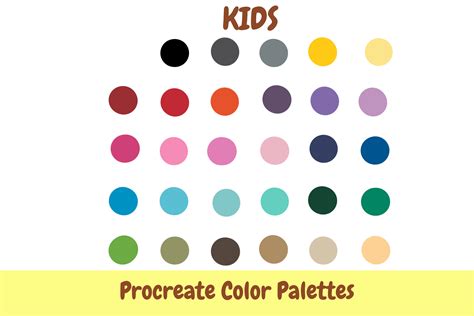 Kids Color Palette