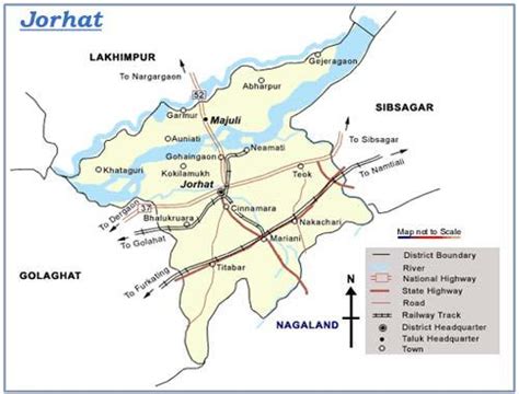 Districts in Assam, List of Districts in Assam