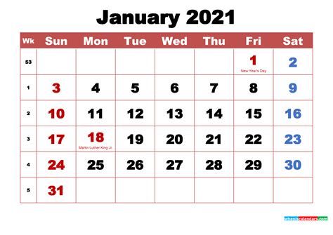 January 2021 Calendar Wallpapers - Top Free January 2021 Calendar ...