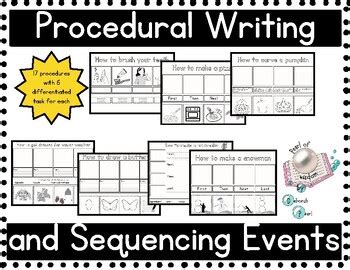 Image result for Sequencing Procedural Text