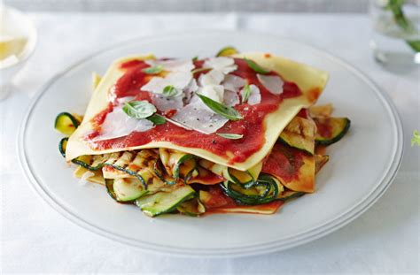 Courgette and tomato open lasagne   Tesco Real Food