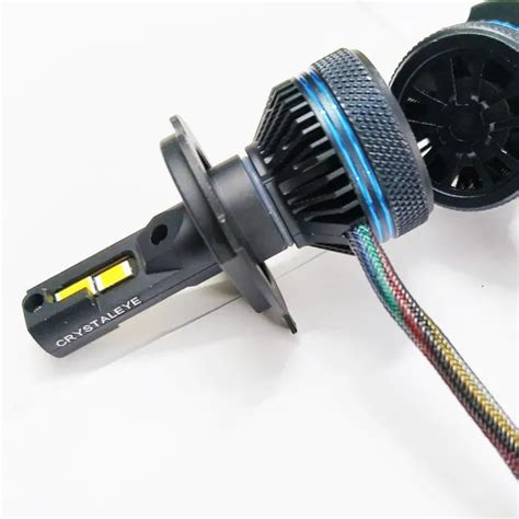 Tri Color LED Headlight Bulb H7 - Crystal Eye