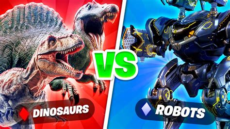 🦖DINOSAUR VS ROBOTS🤖 - Fortnite Creative Map Code - Dropnite