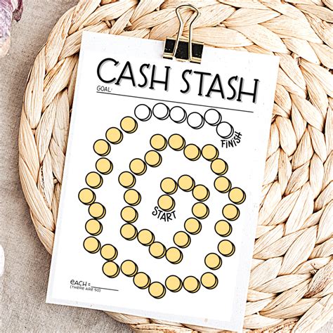 Cash Stash Game Set – Debt Free Charts