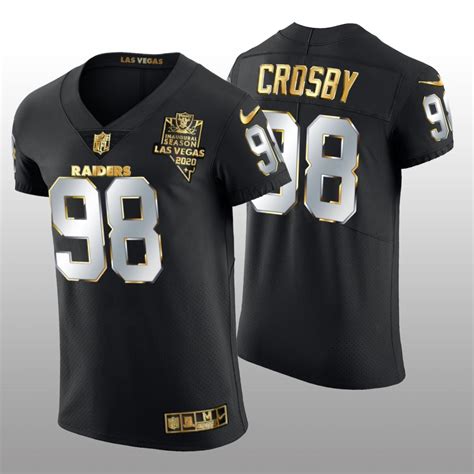 Las Vegas Raiders Maxx Crosby Black Jersey Game – Men’s – KatinatSports Store