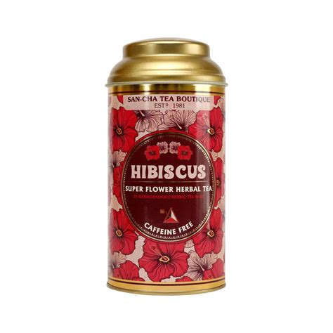 Hibiscus Herbal Tea – Caffeine-Free Super-Flower Tea by Sancha – Sancha ...