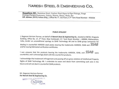 Steelmaker SSAB, the Manufacturer of Hardox® Wear Plate, Cracks Down on ...