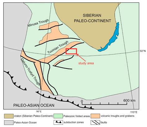 Tectonic History of the South Tannuol Fault Zone (Tuva Region of the ...