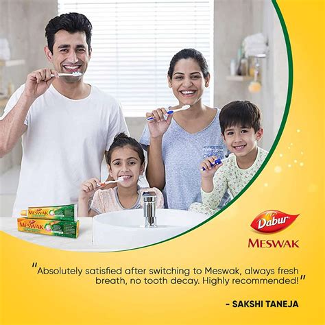 Dabur Meswak Complete Tooth & Gum Care Toothpaste, 45 gm Price, Uses ...
