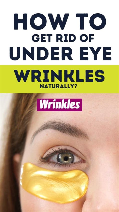 Cure Under Eye Wrinkles