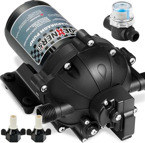 Amazon.com: [Upgraded Version] RV Fresh Water Pump, 12V DC Water Pump ...