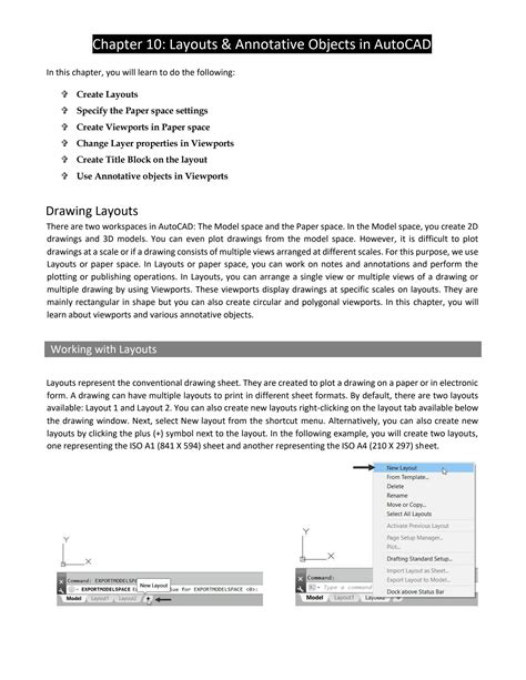 AutoCAD Annotative Object Tutorial 的图像结果