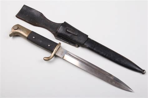ratisbon's | Early Wehrmacht dress bayonet KS98 with "DRP" frog - WKC ...