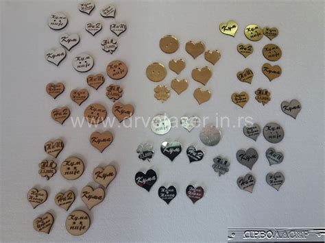 REPROMATERIJAL ZA DEKORACIJE – Drvolaser – dekorativni elementi