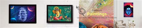 Amazon.in: eCraftIndia: Framed Paintings