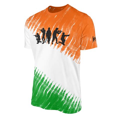 Tri Colour Tie Dye T-shirt – Jai Hind Bro By Grandmaster Shifuji