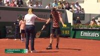 Watch Tsitsipas Misjudges The Ball, Quibbles To The Umpires Call from ...