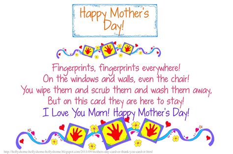 Happy Mothers Day Poem
