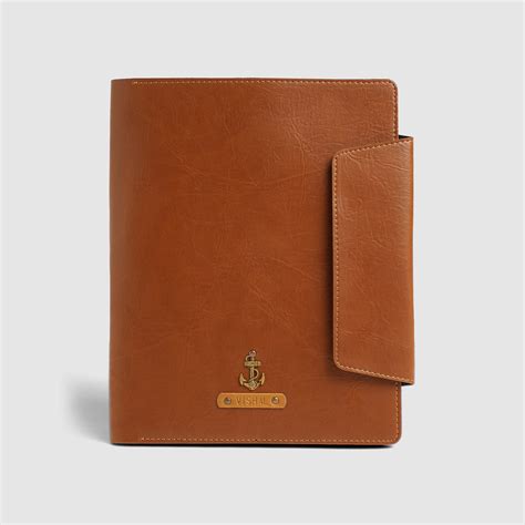 PERSONALISED OFFICE FOLDER -TAN