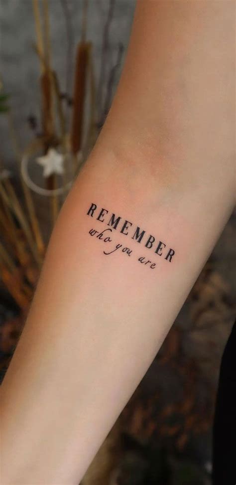 arm word tattoo ideas