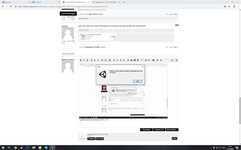 Image result for Error Refreshing Packages Unity
