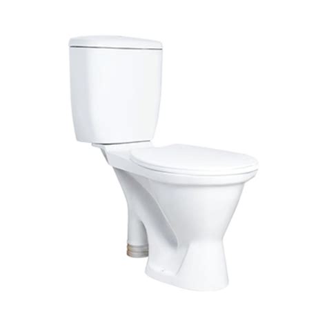 Hindware Floor Mounted White 2 Piece WC Alpha S-200 20101 WHITE with S ...
