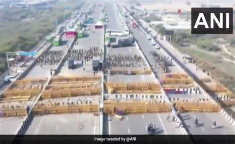 चक्का जाम : किसानों को रोकने के लिए गाजीपुर बॉर्डर पर स्पेशल इंतजाम ...