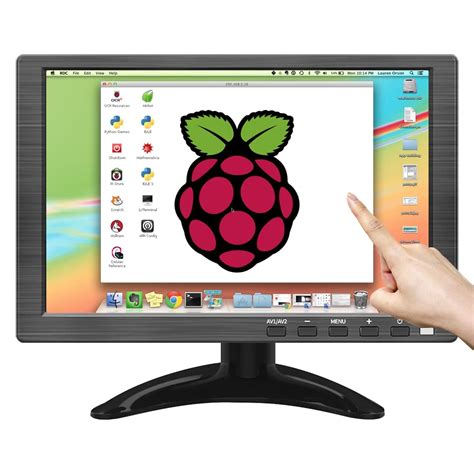10.1 inch Touchscreen Portable Monitor, Small HDMI Monitor HD Screen ...