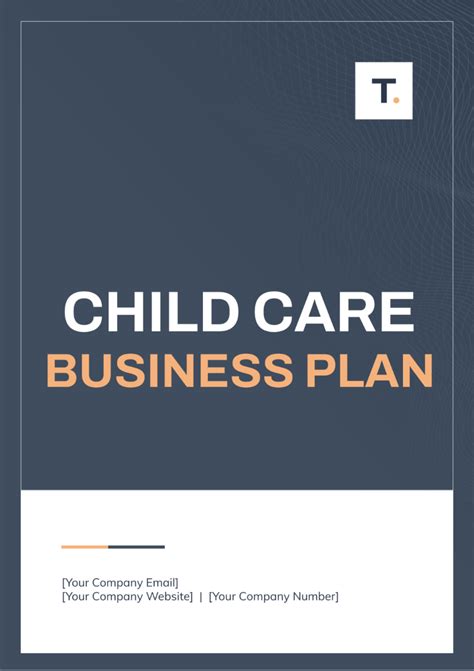 Free Child Care Business Plan Template to Edit Online