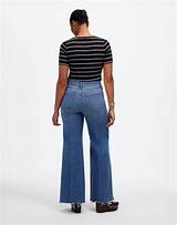 The Curvy Flared Wide-Leg Crop Jean | Madewell