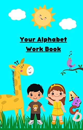 Your Alphabet Workbook Kids alphabet work book kids 5+ fun learning ...