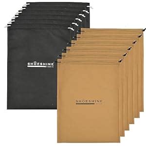 Buy Shoeshine Shoe Bag for Travel & Storage (Set of 12 Bags) Shoe ...