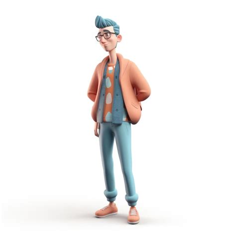 3d Character White Background Images - Free Download on Freepik