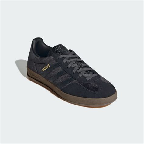 adidas Gazelle Indoor Sneakers - Black | Free Shipping with adiClub