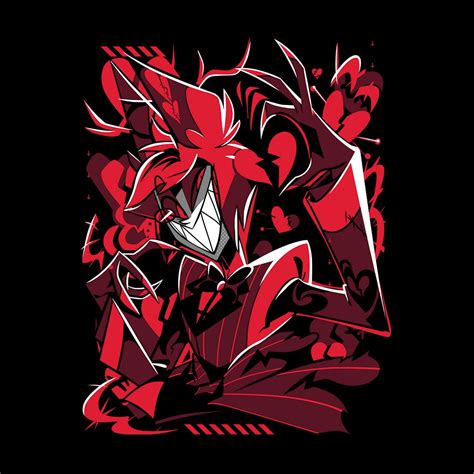 Alastor Hazbin Hotel Pixel Art 433human Alastor Cat